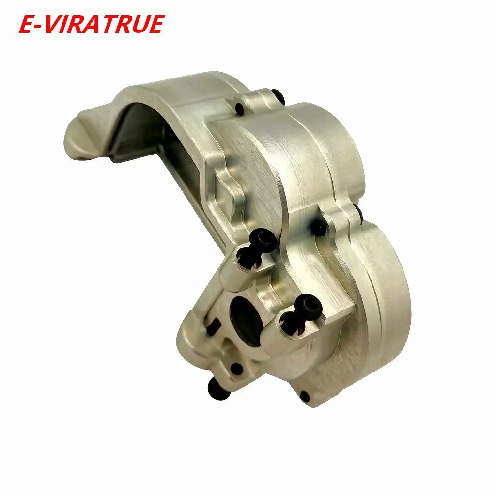 E-VIRATRUE 7075Alu Center Transmission Housing For Losi Baja Rey & RZR Rey & Hammer Rey U4 & Rock Rey 1/10