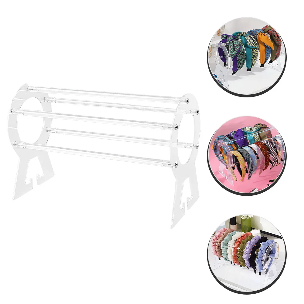 Fashion Headband Display Organizer Rack Jewelry Holder Exquisite Workmanship Easy Find Save Time Effort Mothers Day Gift