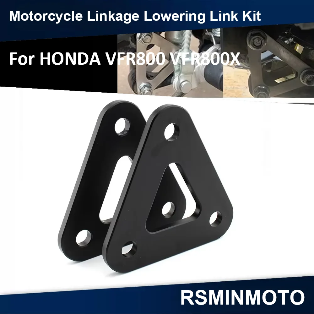 

Motorcycle Linkage Lowering Link Kit For HONDA VFR800 VFR800X VFR800F PEGASO 600 650 STRADA Dog Bones Brakes Suspension