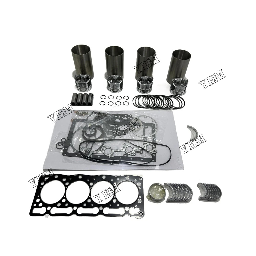 New V1505 Overhaul Rebuild Kit For Kubota Engine Parts B2910 B3000 Bb260 Tractor