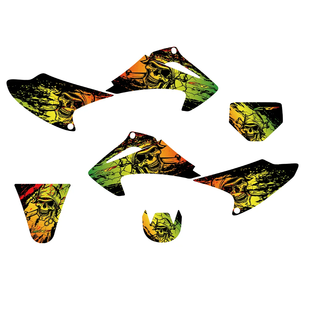 Graphics Decals for Honda Trail CRF150 2003–2007 / CRF230 Sticker Kit Full Body Waterproof Motorcycle