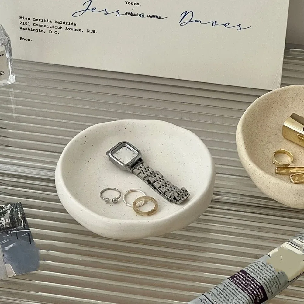 

Простой браслет, керамика, поднос для ювелирных изделий, кольца, ожерелье, подставка для ювелирных изделий, футляр для хранения серег, стеллаж для выставки товаров ювелирных изделий, подарок