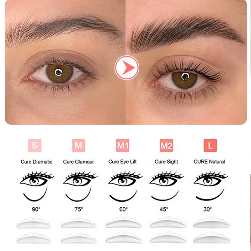 Lash Lift Kit Cílios Curling Brow Laminação Kit Maquiagem Cílios Ferramentas maquiagem kit levantamento cílios kit laminação cílios brow lamination sobrancelha