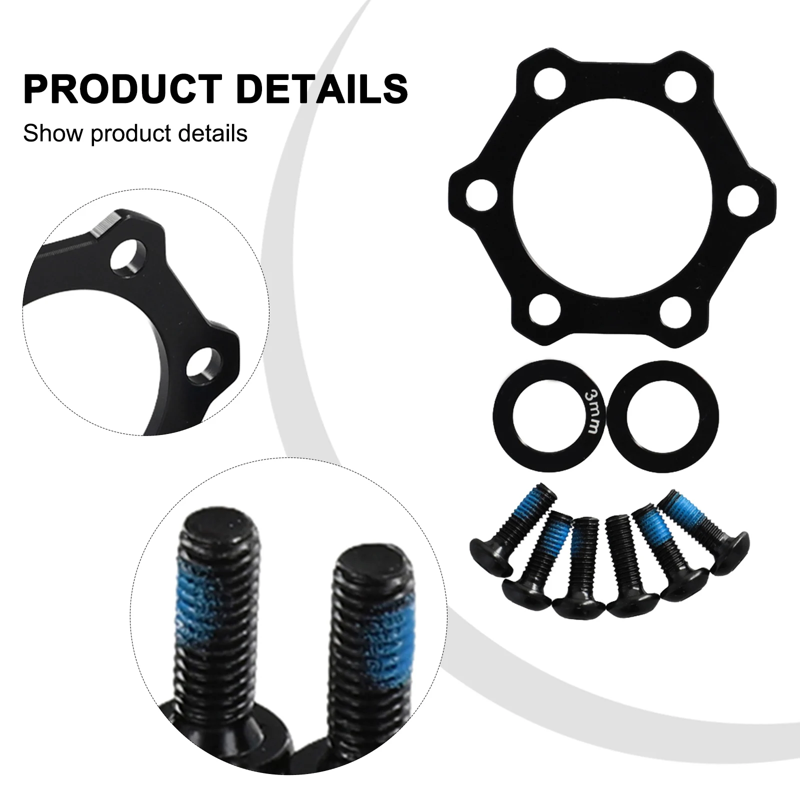 Cycling Boost Hub Adapter Conversion Kit Bicycle Parts Hubs Black Front 15x100mm To 110mm Rear 12x142mm To 148mm