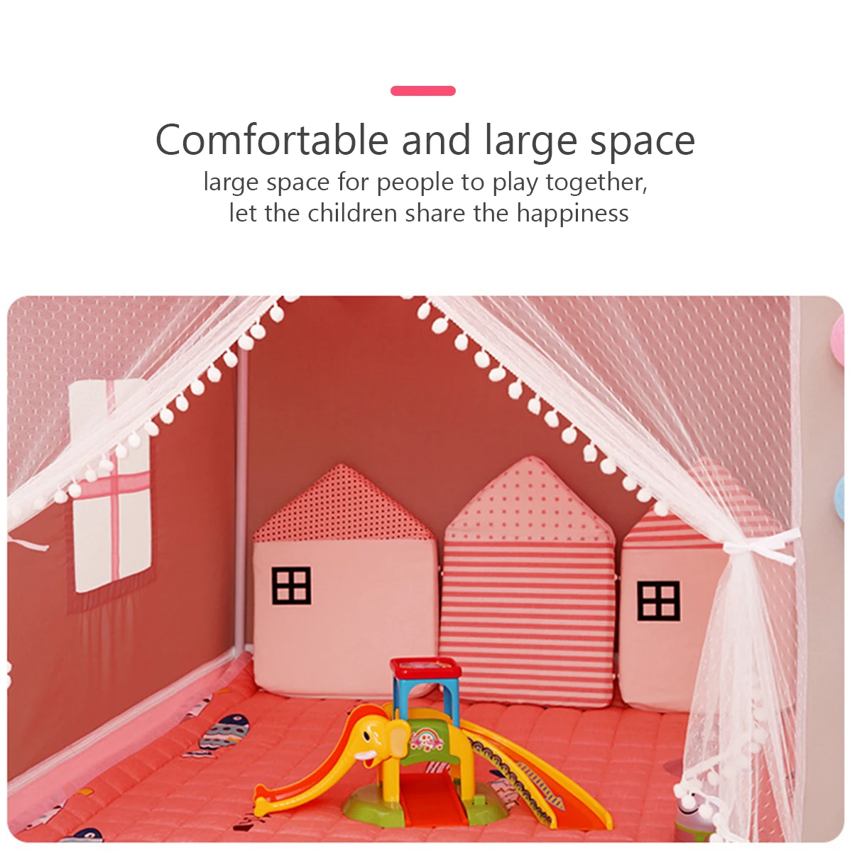 Children Play Tent Princess Castle House Child Room Cartoon Indoor Outdoor Playhouse Tent Toys Christmas Gifts for Boys Girls