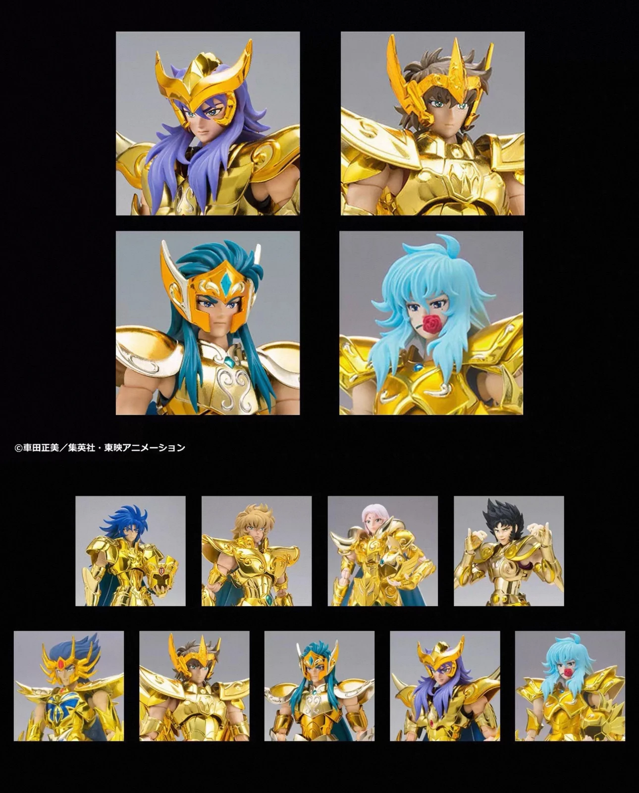 

In Stock Original Bandai Saint Cloth Myth EX Gold Cloth Scorpio Milo Leo Aiolia Gemini Saga Vigro Shun The 12 Gold Saints: Seiya