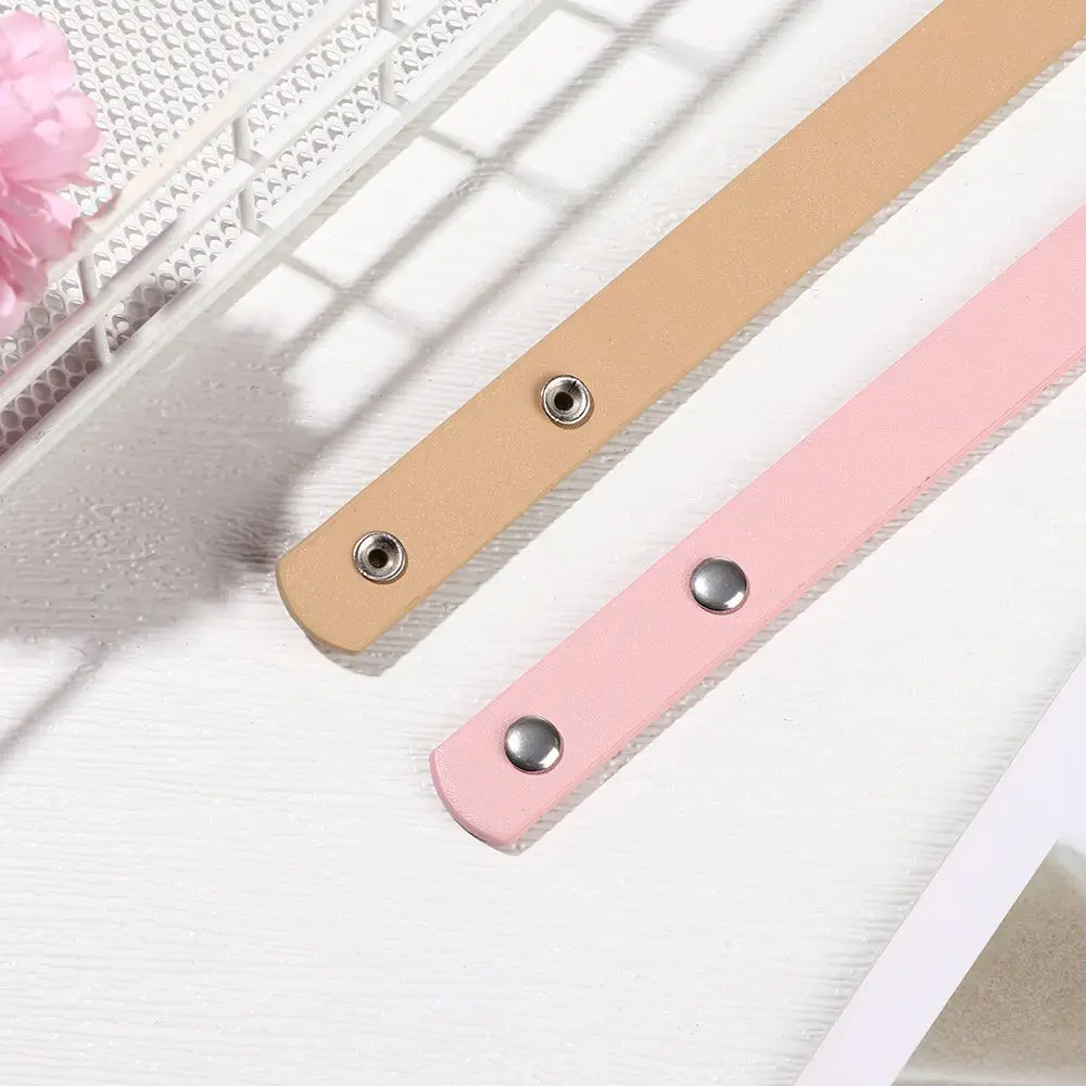 2Pcs New PU Leather Bag Accessories Handbag Band Handle Shoulder Bag Strap Bag Belt Detachable