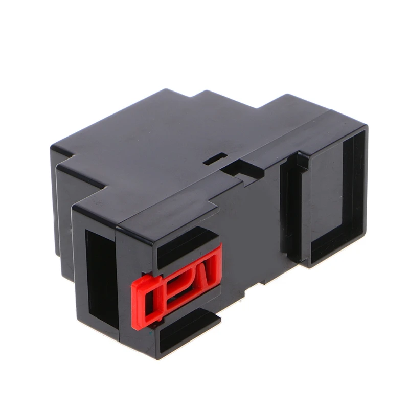2 Chiếc 88x37x59mm Nhựa Hộp Điện Tử Dự Án cho Ốp Lưng DIN Đường Sắt PLC Ngã Thả Vận Chuyển