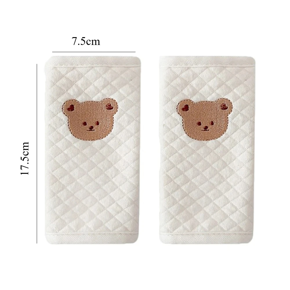 Ceinture de sécurité pour enfants, housse de Protection, coussin de Protection de la poitrine, coussin souple Anti-suffocation, accessoires de ceinture de sécurité