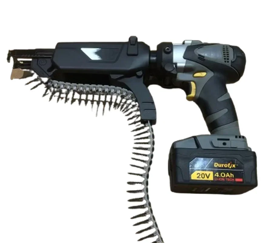 Drywall 1/2 in Portable Automatic Cordless Nail Gun Board Electric Nail Gun Screw Gun for Screws