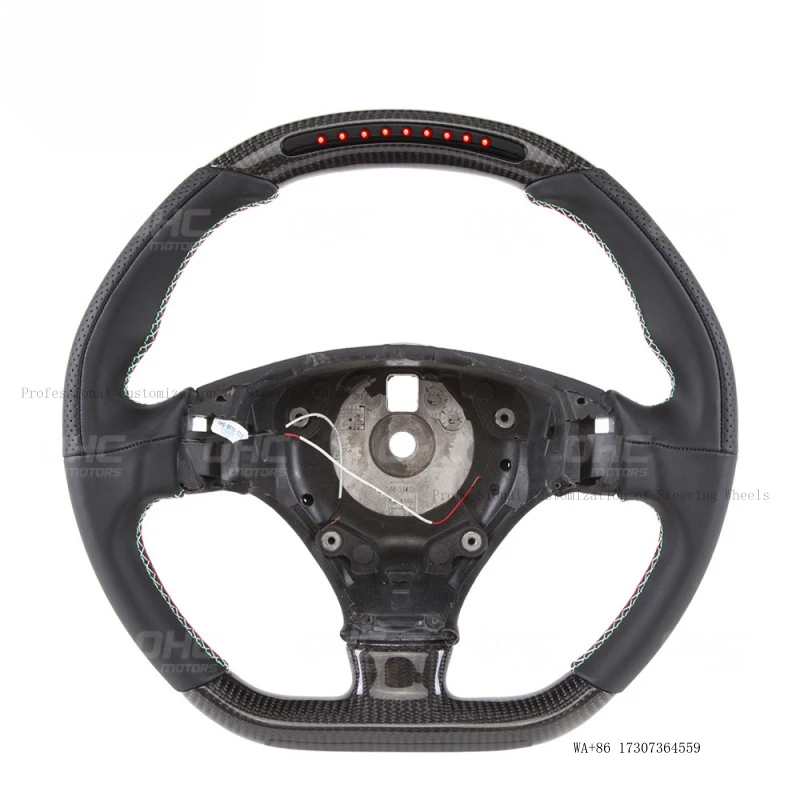 Suitable for Maserati GTGhibli, Quattroporte, MC20 LED carbon fiber steering wheel modification