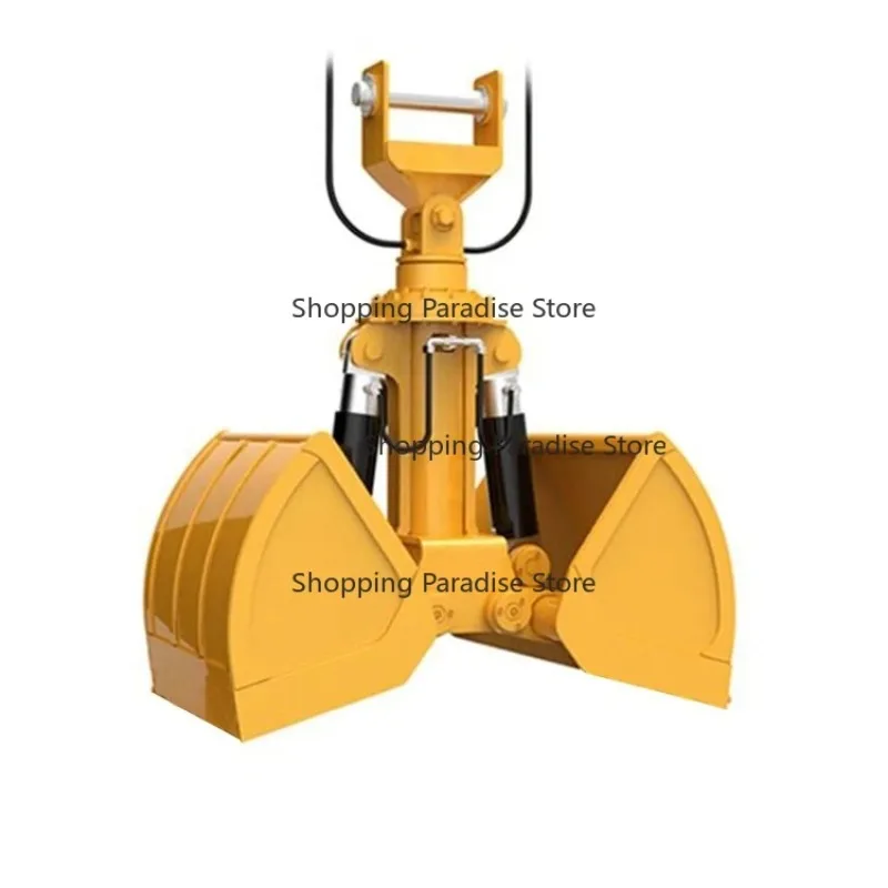 Wear-Resistant Rotary Clamshell Bucket Grab for Rock 12Hot Multi-Tonnage Shell Grab Hot Selling Heavy-Duty Construction Tool