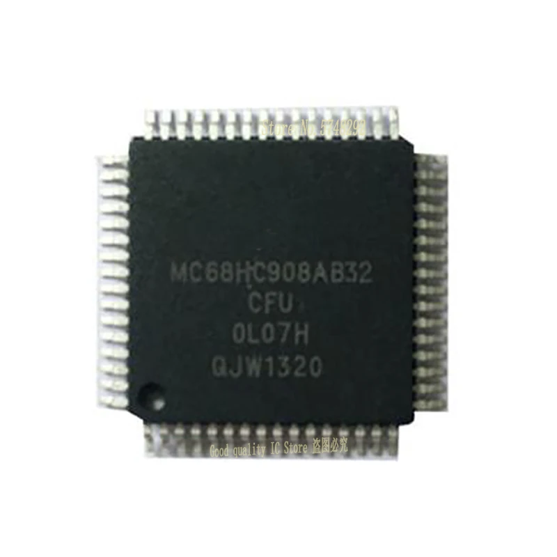 1PCS/LOT MC68HC908AB32CFU  MC68HC908AB32   MC68HC908 QFP 100% new imported original IC