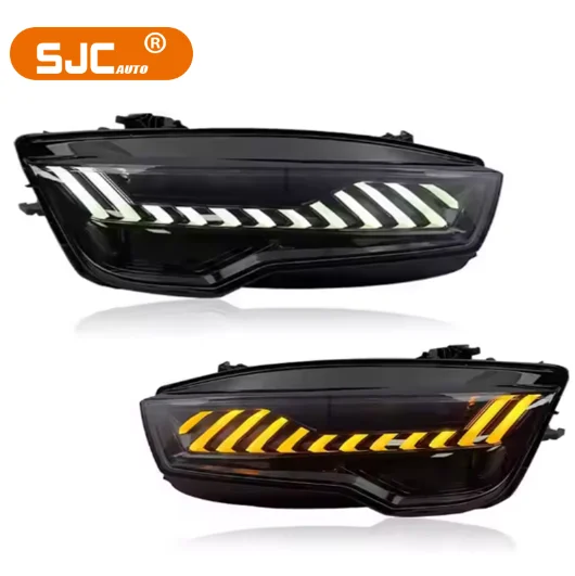 

Suitable For Audi A7 Headlight Assembly 11-18 Models Retrofit RS7 Models LED Daytime Running Lights LED Running Water