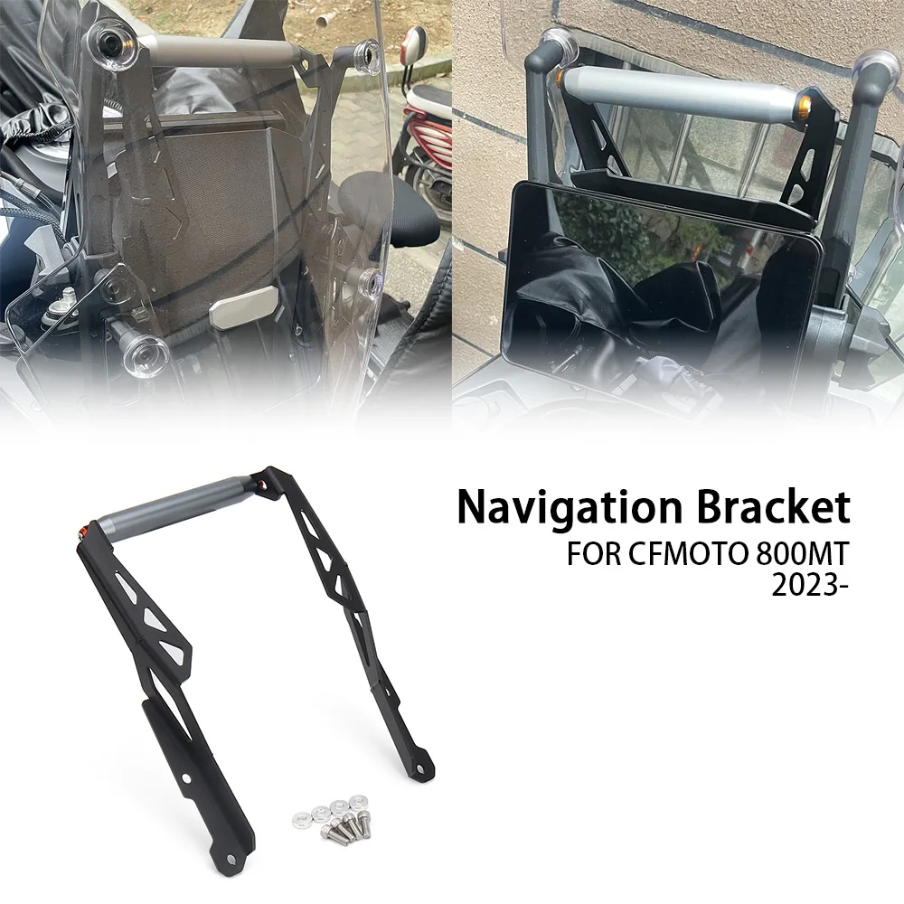 

Motorcycle Accessories For CFMOTO 800 MT 800MT 800mt 2023 Navigation Bracket GPS Mount Device Phone Adapt Holder Rod 12mm/22mm