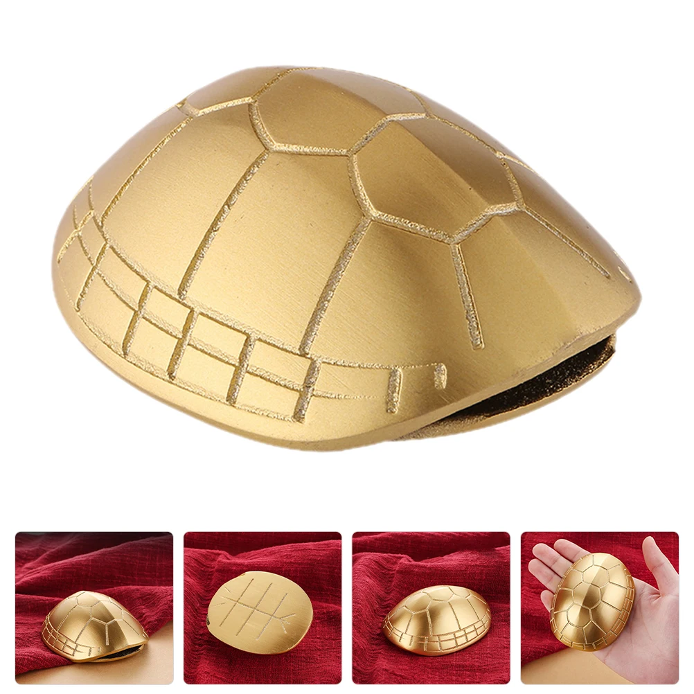 

Brass Turtle Shell Craft Chinese Decor Home Office Decorative Artware Living Room Bedroom Desktop Ornament Brass Turtle Shells