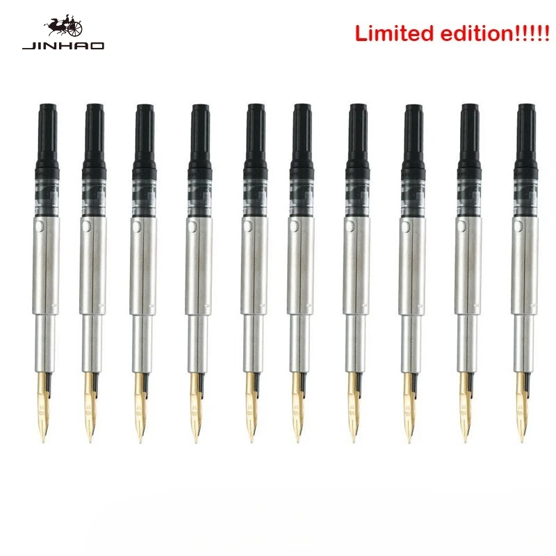 Pióro wieczne JINHAO 10 10 z wkładami konwertującymi atrament, kaliber 5,5 mm, wkłady z atramentem, artykuły szkolne i biurowe, artykuły papiernicze — zdjęcie produktu 2