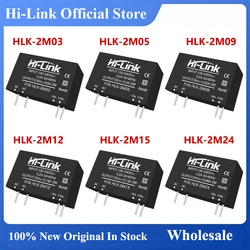 Free Shipping 10pcs/lot Hi-Link Manufacturer HLK-2M05 2W 5V 400mA AC DC Isolated Power Supply Module High Efficiency Smart Home