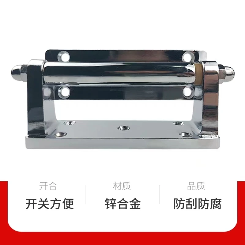 

1760 cold storage door hinge zinc alloy square oven hinge loose leaf industrial oven folding cold storage door lock accessories