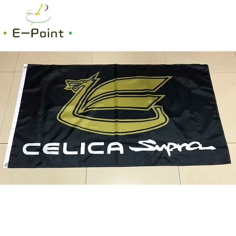 Celica Supra Car Flag 90*150cm Size Christmas Decorations for Home and Garden