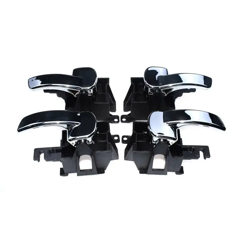 For Nissan Navara D40 Pathfinder 2004- 2014 Inner Door Handles Front Rear Left Right 80671-4X02B 80670-4X02B