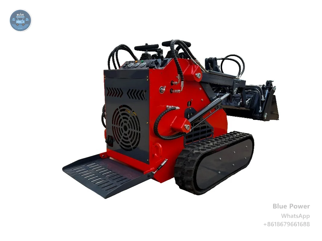 Small Crawler Skid Steer Loader for Warehouse Farm Use