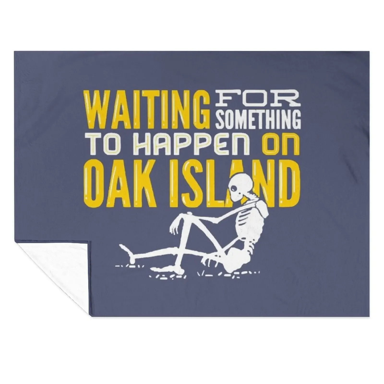 

OAK ISLAND TREASURE HUNTING Oak Island Throw Blanket Flannel Fabric For Baby decorative Blankets For Bed Blankets