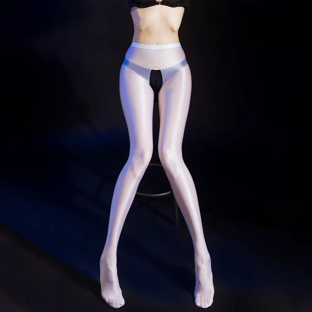 

Comfy Fashion Pantyhose Stockings High Waist Shiny Solid Solid Color Stockings Tights Brand Woman Casual Womens