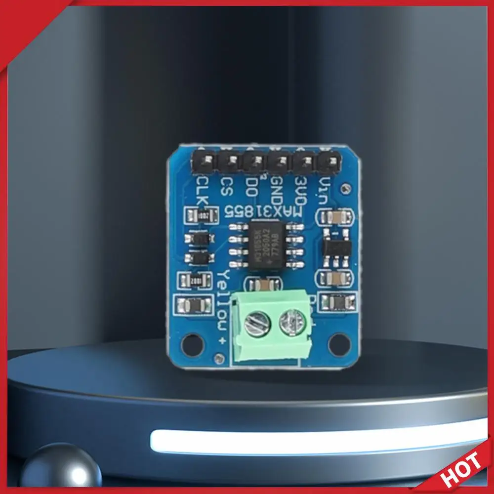 

MAX31855 Thermocouple Breakout Board -200℃ To +1350℃ K Type Thermocouple Temperature Sensor Module Digital Output for Arduino