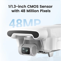 FIMI X8 Tele Max Drone 1/2-inch CMOS 4K 60fps Video, 30X Hybrid Zoom Camera with 3-Axis Gimbal, AI Super Night Mode GPS FPV RC