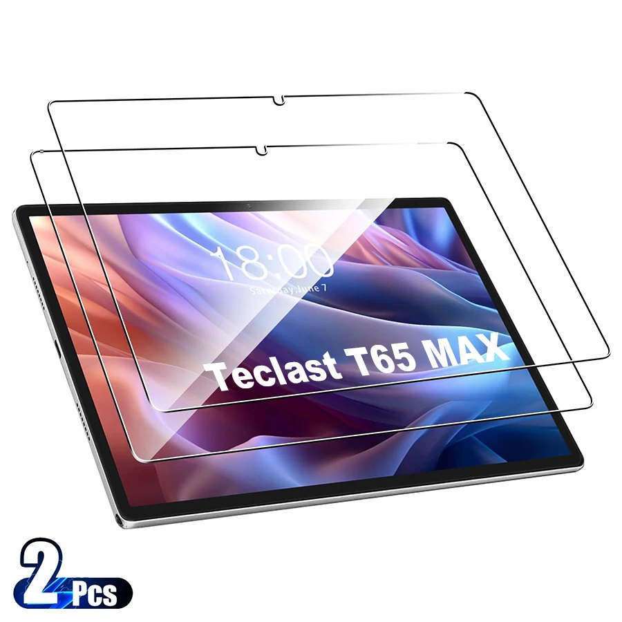 2PCS For Teclast T65 Max 13 Inch Tempered Glass Screen Protector T65Max 13