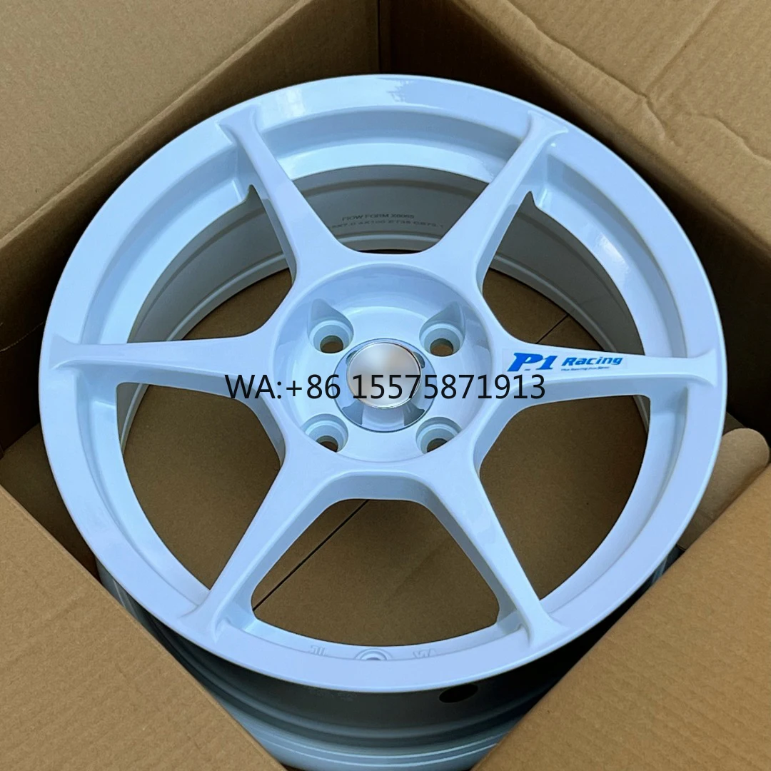 

For Flow Formed 15 16 Inch 4x100 Deep Dish Alloy Wheels Rim ET 35mm Offset Buddy Club P1 Aluminium Alloy for Aftermarket Applica