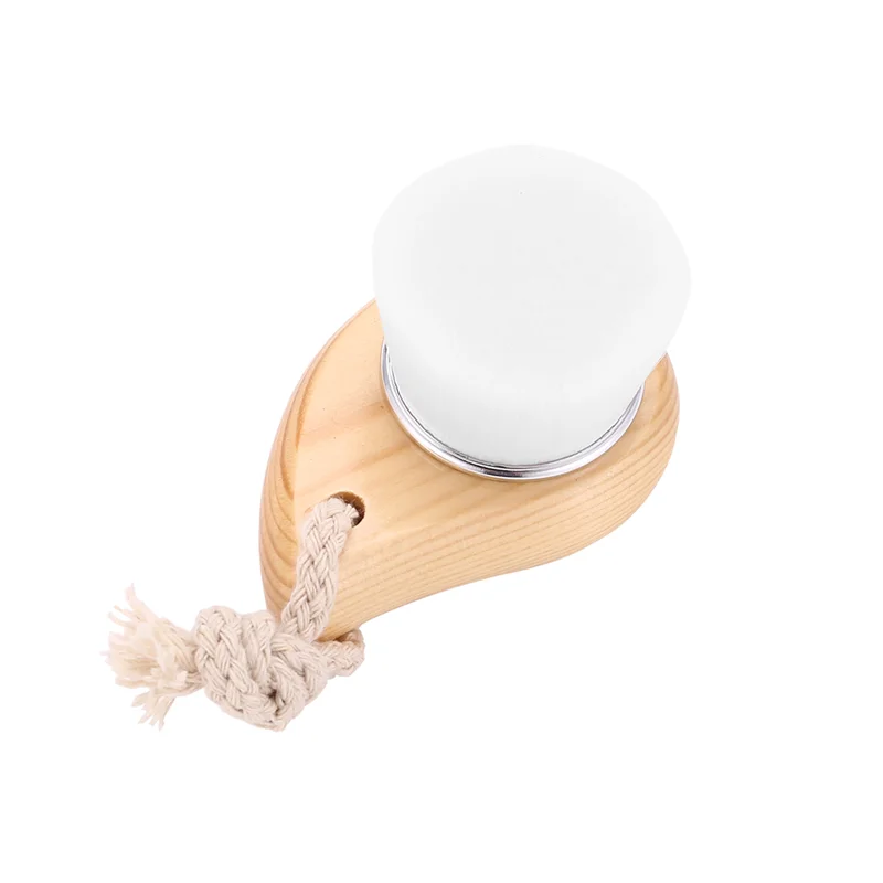 AD-Spazzole per il lavaggio del viso per capelli morbidi Carbone di bambù Spazzola per la pulizia del viso Massaggio Detergente per i pori Bellezza del viso Strumenti per la pulizia della cura della pelle