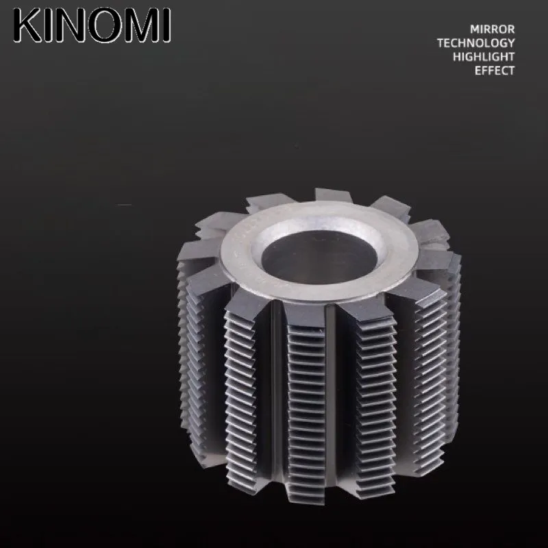 Customized M1.5 M1.75 M2 32x13x50mm Tungsten Steel Tungsten Carbide Cutter Hard Alloy Gear Hobbing Cutter High-speed