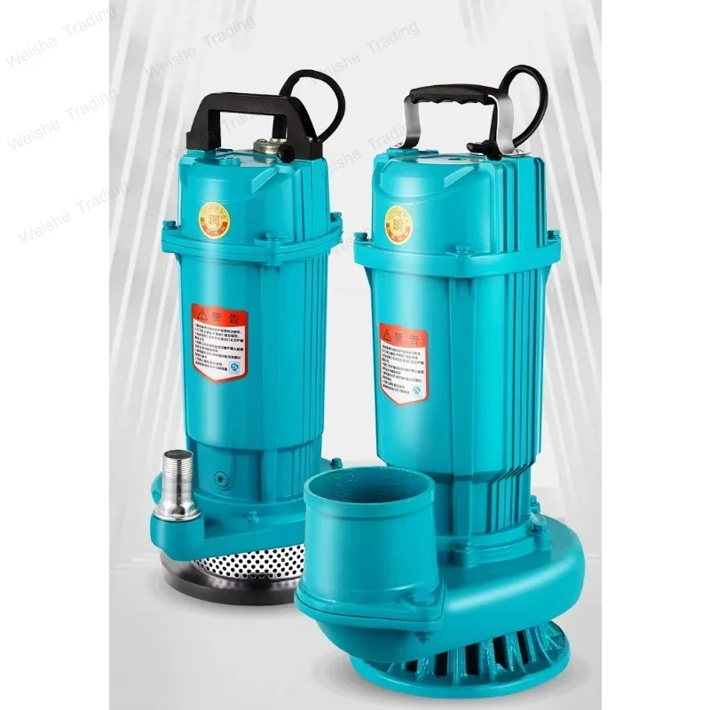 Submersible pump 220v household well high lift small 2 inch 3 inch 4 inch agricultural irrigation pumping 380V