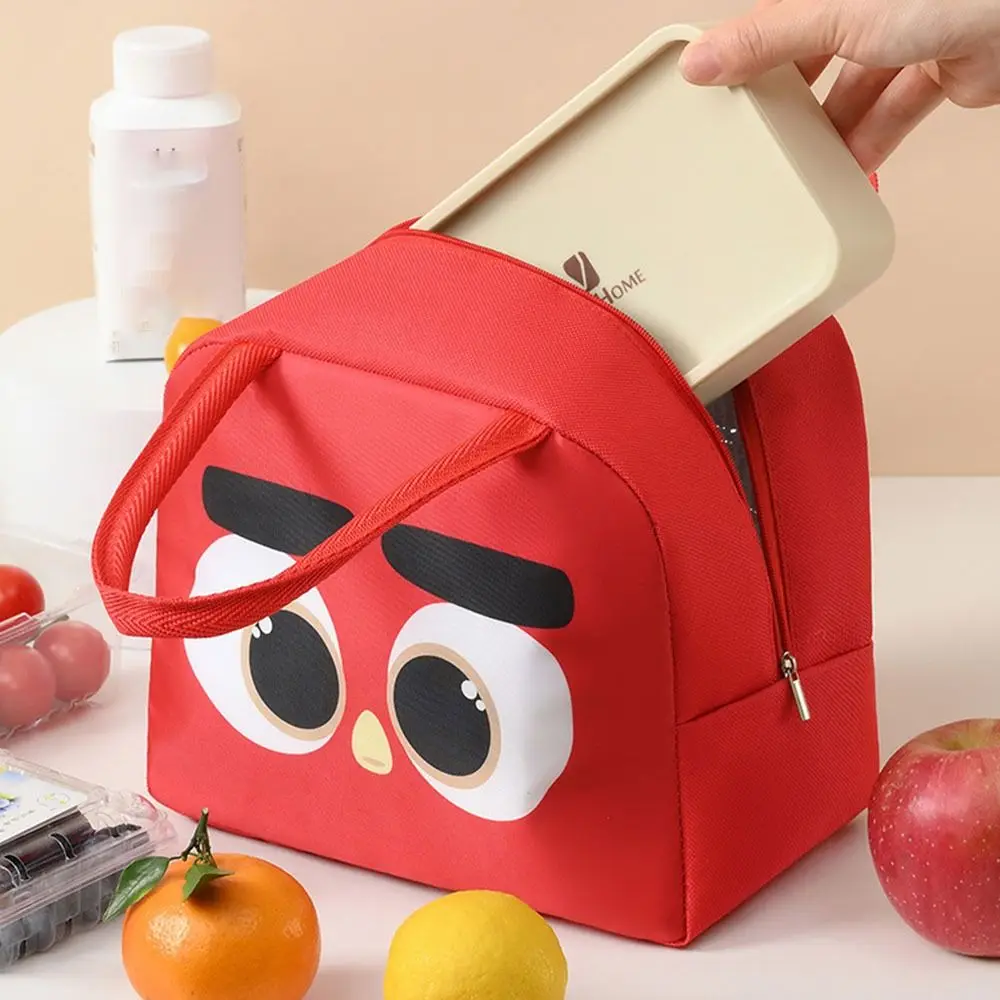 Oxford Cloth Cartoon Lunch Bag Portable Thermal Insulated Lunch Box Bags Lunch Box Accessories Thermal Bag Lunch Box Food Bags