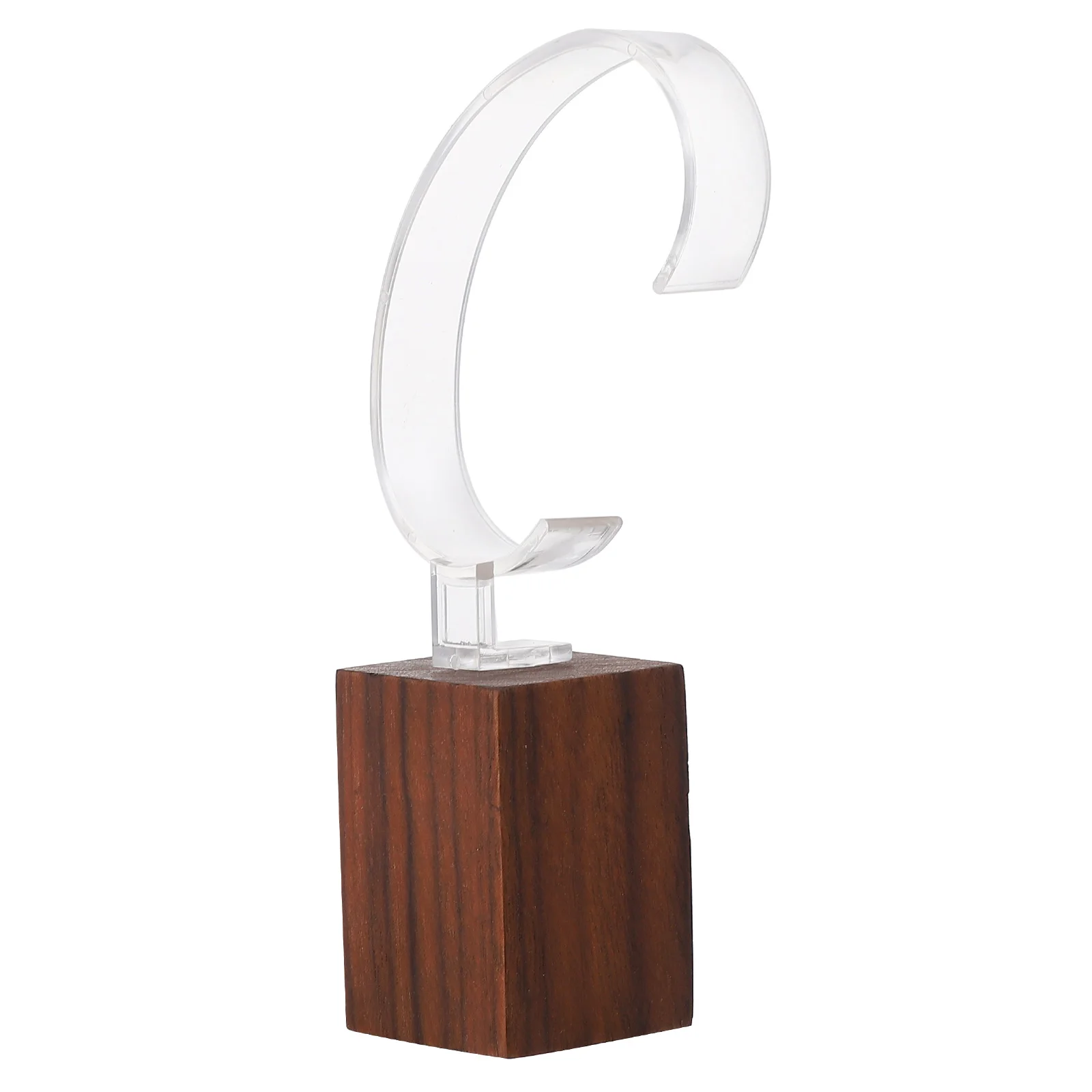 

Real Wood Watch Display Rack Polished Smooth Surface Wristwatch Holder Jewelry Showcase Display Organizer Jewelry Stand