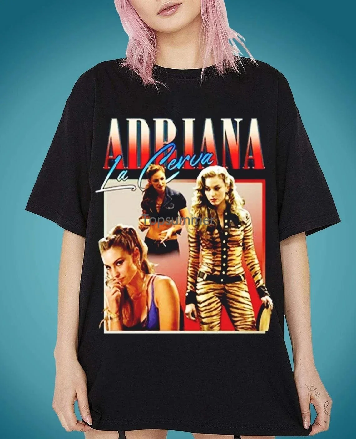 Adriana La Cerva Homage T-Shirt For Sopranos Fans Chris Moltisanti Girlfriend Best Friend Gift Idea