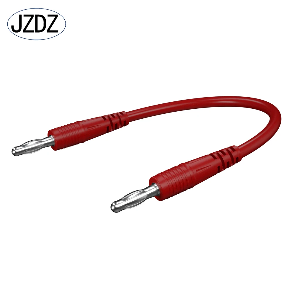 JZDZ 2pcs Multi-meter Test Leads Cable Line Wire 100 cm Double Ends 4mm Banana Plug  Electrical Connector DIY Tools J.70055