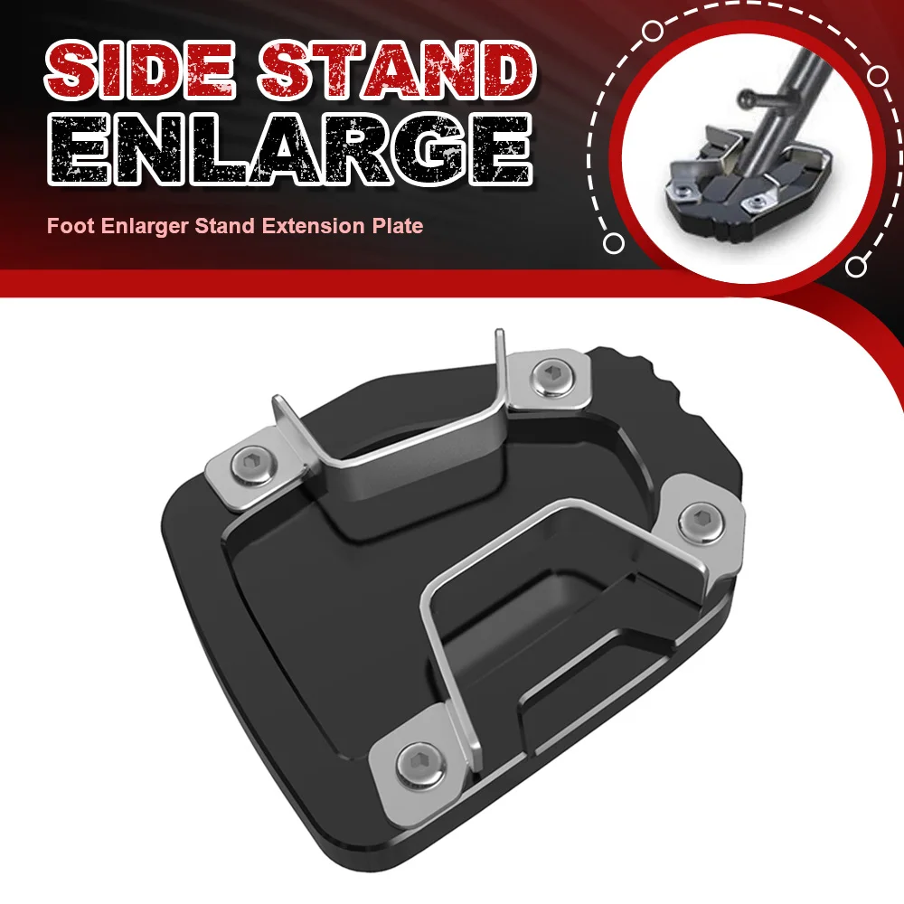 

FOR HONDA NT1100/DCT 2022 2023 NT1100 NT 1100DCT Motorcycle Accessories Side Stand Enlarger Kickstand Enlarge Plate Pad Aluminum