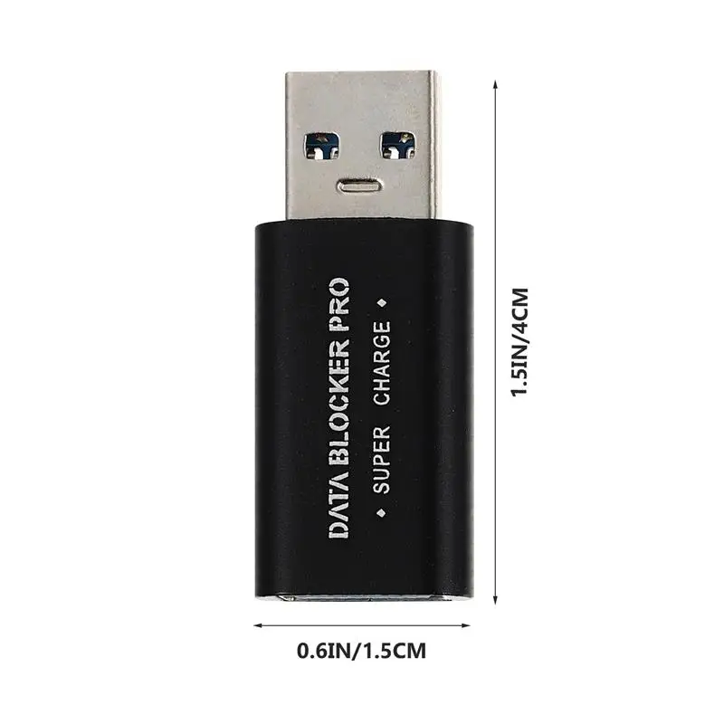USB 3.0 Adapter Data Blocker jacking Female connector Fast Charge Adapter Data Blocker Prevent Data Theft Data Security Tools - Image 6