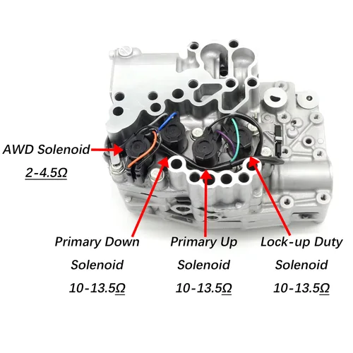 Imagen 2 del producto TRANSPEED nuevo solenoide TR580 TR690 31825AA051 31825AA052 convertidor de par de transmisión Control de presión AWD 2Ω ~ 4,5Ω para Subar