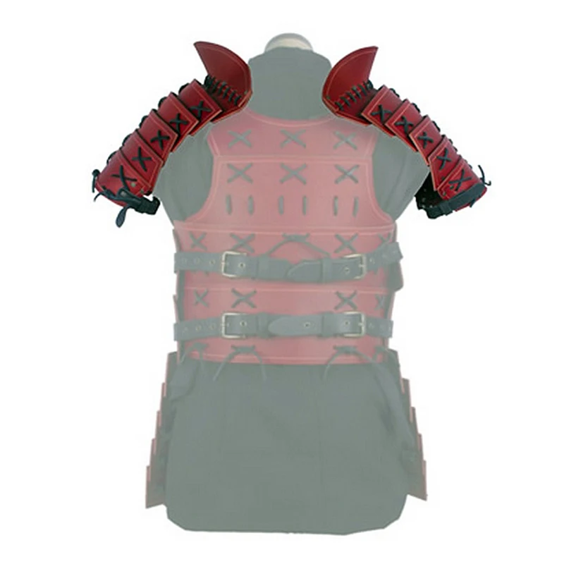 Medieval Samurai Shoulder Armor Viking Pirate Ninja Warrior Gladiator Cosplay Costume Steampunk Gothic PU Leather Pauldrons LARP