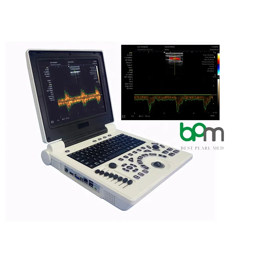 BPM-CU15 Medical Instruments Portable Color Doppler Ultrasound Machine Physical Therapy