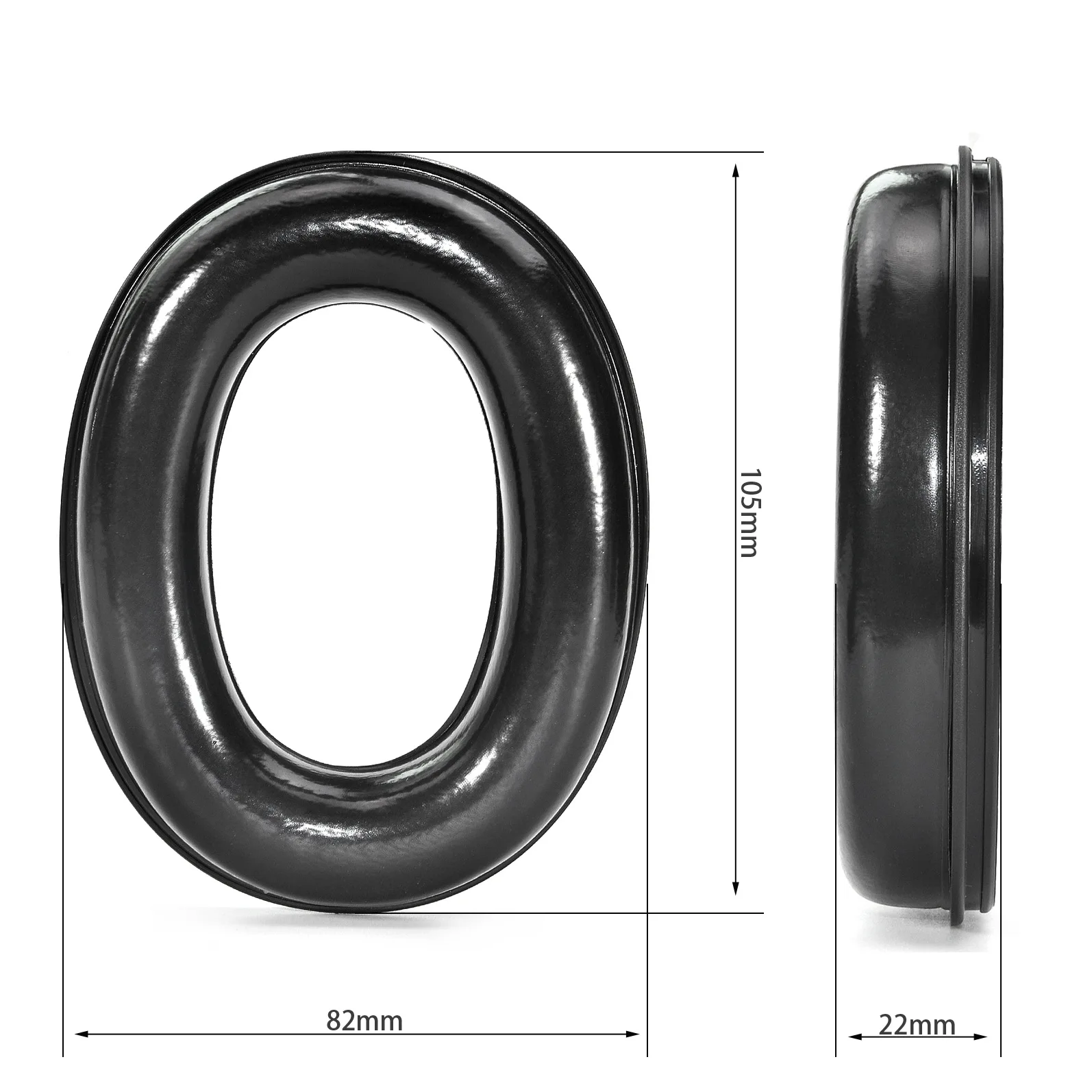Cooling Silicone Earpads for Sordin Supreme PRO PRO X Headphones Ice Touch