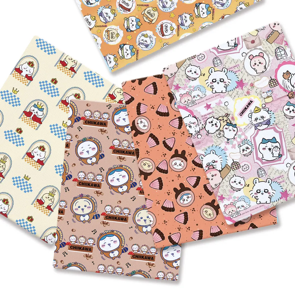 Polyester cotton Cartoon Fabric 140*50cm Handmade Sewing Patchwork Quilting Baby Dress Home Sheet Printed Fabric Sewing Kids