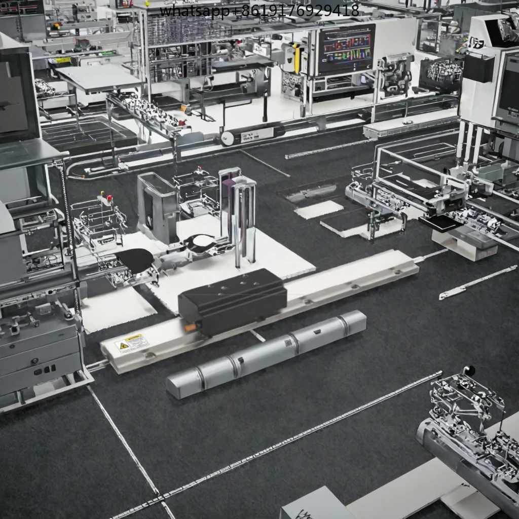 طقم محرك خطي عالي الدقة مع شوط 300 مم للأتمتة الصناعية