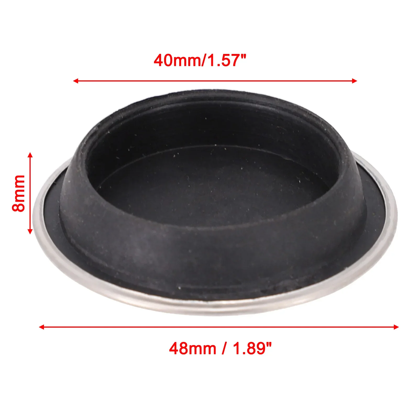 1PC 40mm Rubber Sink Plug Drain Stopper Kitchen Bathroom Accessory Drains Bathtubs Laundry Sinks Leakage-proof Plug