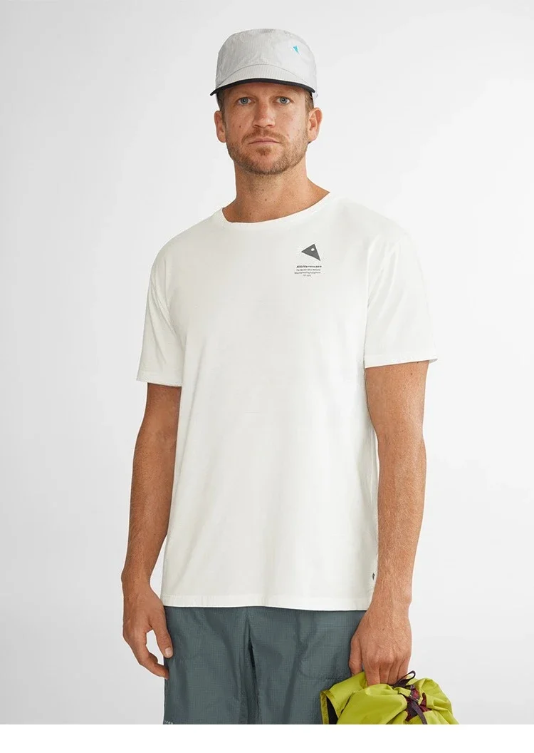 الرياضة في الهواء الطلق العلامة التجارية تسلق الجبال ماوس الرجال الصيف قصيرة الأكمام مريحة تنفس القطن لباس غير رسمي تي شيرت #2