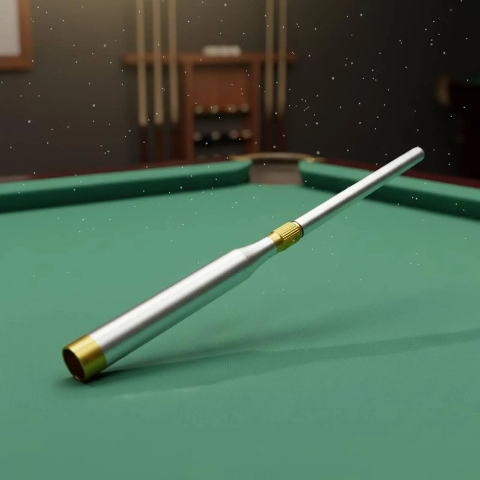 Snooker Cue Extender Universal Fit Telescopic Cue Extension Retractable Pool Stick Extender Easy to Attach